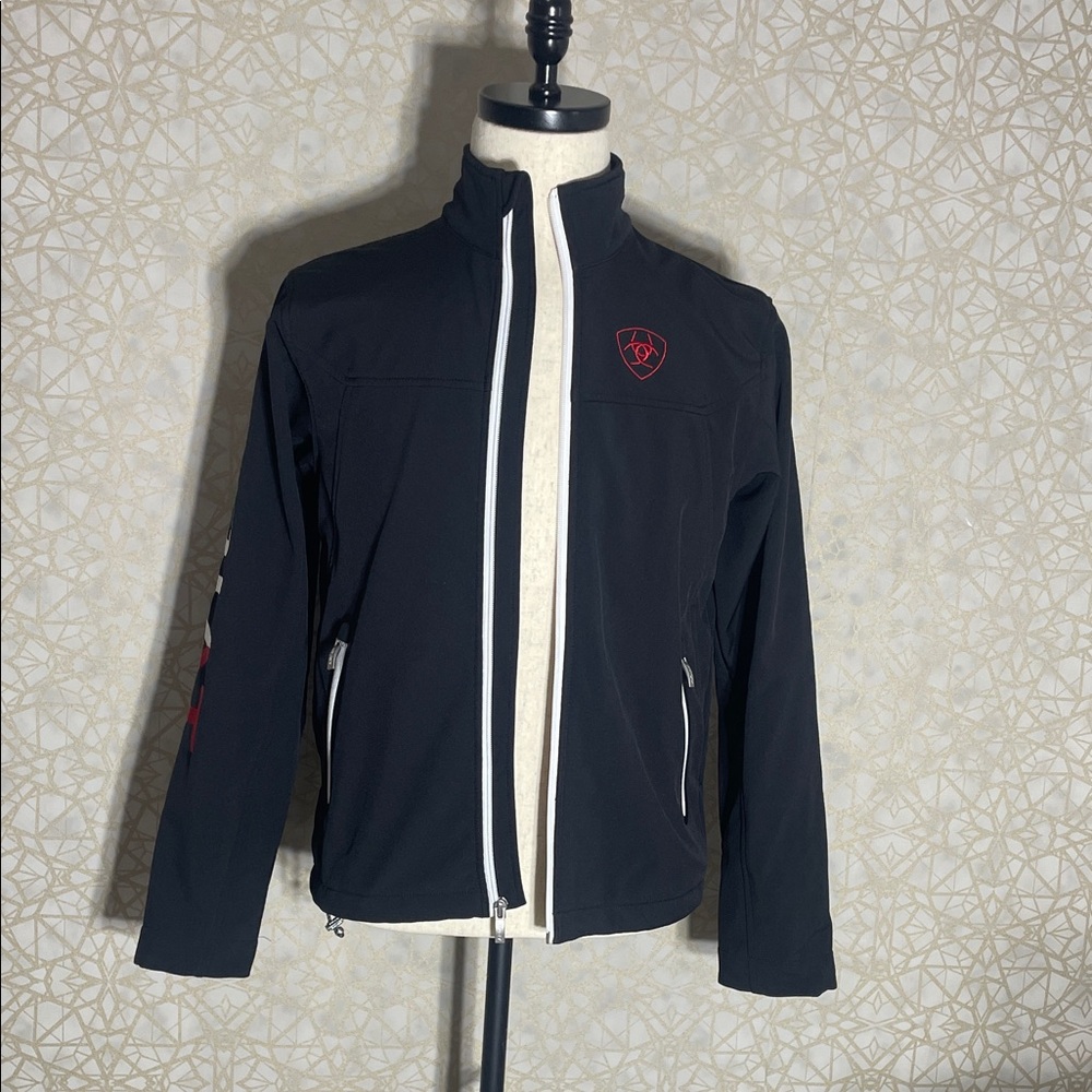 Ariat Black Performance Jacket With Red Accents - image 3